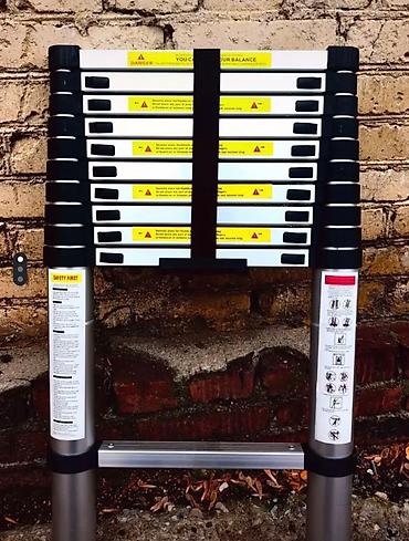 Другие товары для дома: Лестница телескопическая материал: алюминий нагрузка: до 120 кг at lalafo.kg — 4 Другие товары для дома: Лестница телескопическая материал: алюминий нагрузка: до 120 кг — 4