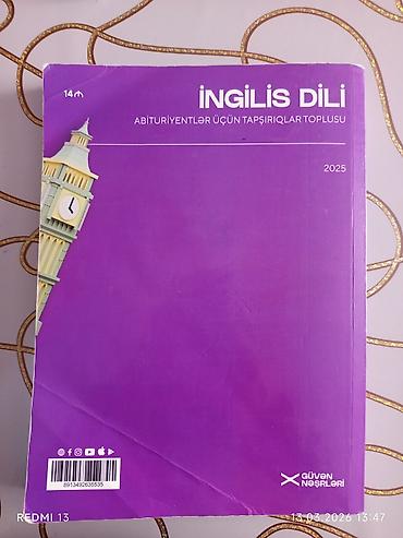 Другое: Ingilis dili güvən 2025 testlər toplusu — 2