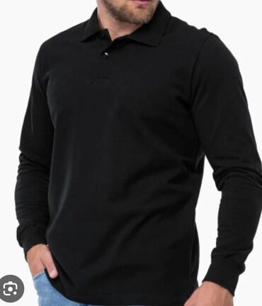 большие мужские футболки: Футболка 4XL (EU 48), 5XL (EU 50), 6XL (EU 52), цвет - Черный