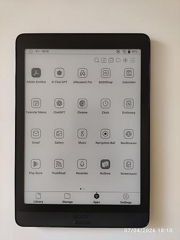 ingilis dili esse kitabı pdf: Onyx Boox Kon-Tiki – E-ink oxu planşeti - 7.8" E‑ink Carta ekran: göz — 2