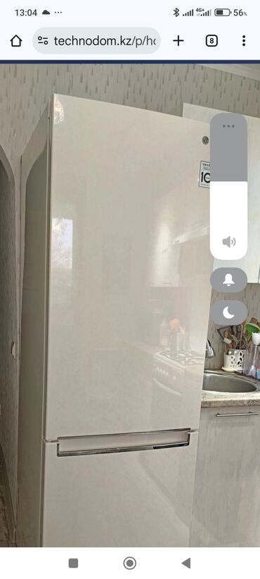 рассрочку бытовая техника: Холодильник LG, Б/у, Двухкамерный, No frost, 60 * 186 * 68