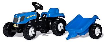 kapibara igracka: Traktor Rolly kid New Holland T704 sa prikolicom Šifra proizvoda: 01 — 1