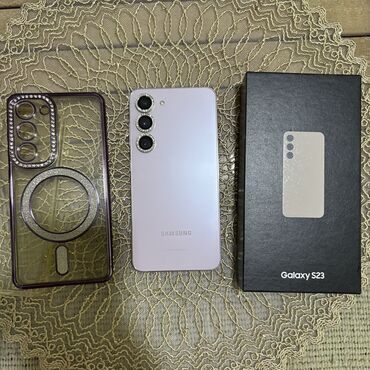 samsun a80: Samsung Galaxy S23, 256 GB, Sensor, Barmaq izi, Simsiz şarj