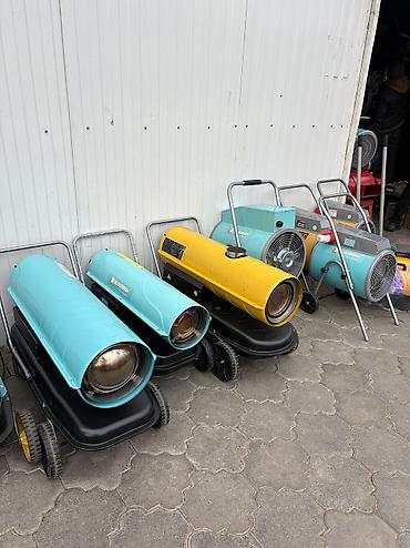 Тепловые пушки: Тепловая пушка Дизельная, 500 Вт, Вентиляция без обогрева, Термостат, Регулировка воздушного потока — 4