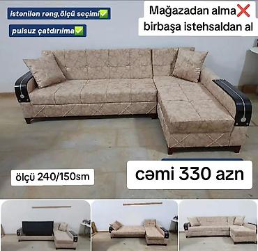 divanlar kreditle: Künc divan, Yeni, Açılan, Bazalı, Parça, Şəhərdaxili pulsuz çatdırılma — 1