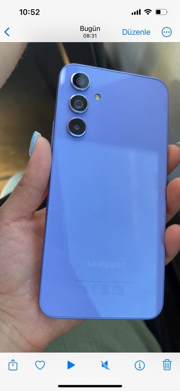 телефон fly era life 2: Samsung Galaxy A54, 128 ГБ, цвет - Фиолетовый