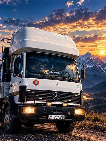 claas markant 50: Грузовой автомобиль Mercedes-Benz (бортовой) - Тип: среднетоннажный — 1