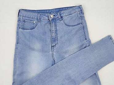 jeansy biale: H&M, Jeansy damskie, rozmiar M — 1