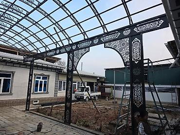 Перголы: Кованые навесы и pergola-конструкции с декоративными панелями - — 3