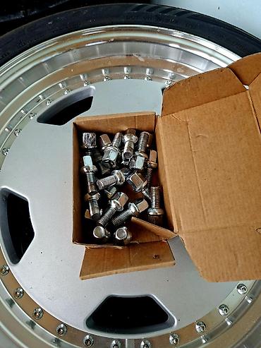 təkər 16 c: Mercedes üçün AMG/PERFORMANCE üslublu disk və şin komplekti — 9
