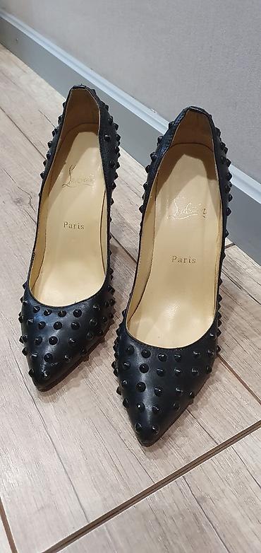 stephane christian: Туфли-лодочки с шипами Christian Louboutin - Модель: лодочки на — 2