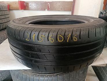 Шины 215 / 60 / R 16, Лето, Б/у, 1 шт, Легковые, Корея, Hankook