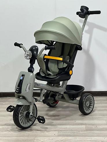 vilosibet: 🚲🤎 **3 TƏKƏRLİ UŞAQ VELOSİPEDİ – VALİDEYN İDARƏLİ** 👶✨ Balacanız üçün — 4