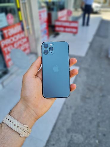 green hıll: IPhone 11 Pro, Matte Midnight Green — 1