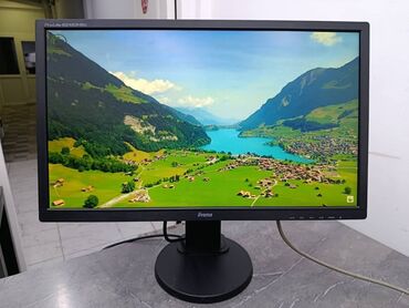 компьютеры монитор: Монитор, Iiyama, Б/у, LED, 24" - 25"