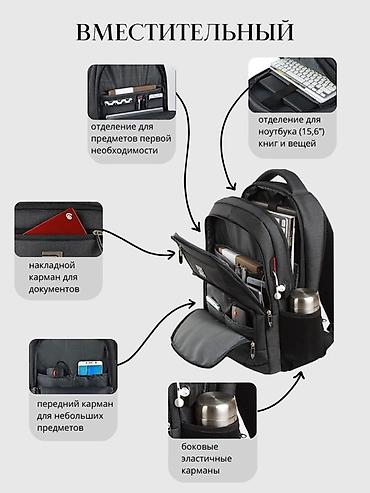 Рюкзаки: Рюкзак, Унисекс — 6