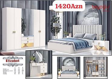 Yataq otağı dəstləri: İkinəfərlik çarpayı, Dolab, Termo, Tumba, Yeni — 41