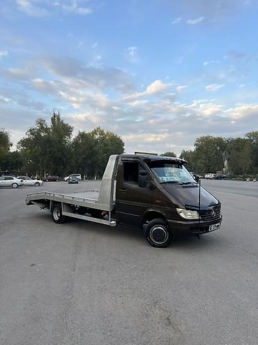 Транспорт: Эвакуатор, Mercedes-Benz, 2002 г., Ломаная — 2