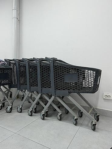 ручной тачки: Продаются покупательские тележки 100 л для супермаркета. Состояние — 1