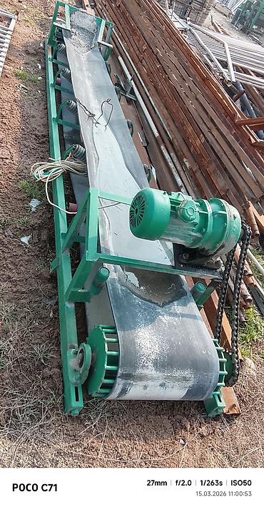 Производство пескоблоков: Пескоблок станок автоматика сатылат. Мешалка, лента, араба, станок — 5