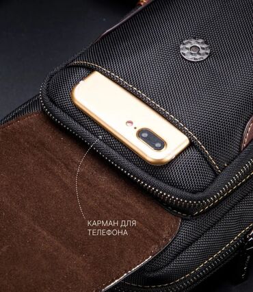 Спортивные сумки: Спортивная сумка, Материал: Натуральная кожа, Мужские, Новый — 5