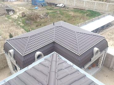 ev dami modelleri: Metall kərpic (metal kirəmit) dam örtüyü xidmətləri - Material — 4