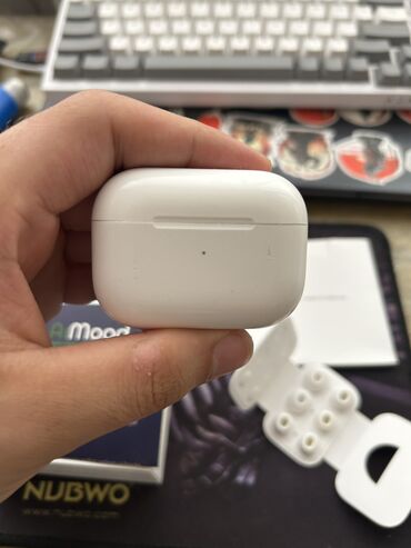 Mikrofonlar: İşlənmiş Simsiz (Bluetooth) Qulaqcıqlar, Apple, rəng - Ağ