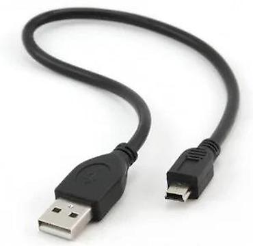 Kablovi za telefone: USB 2.0 kabl A na Mini USB (5‑pin) - Priključci: USB‑A (muški) na — 10