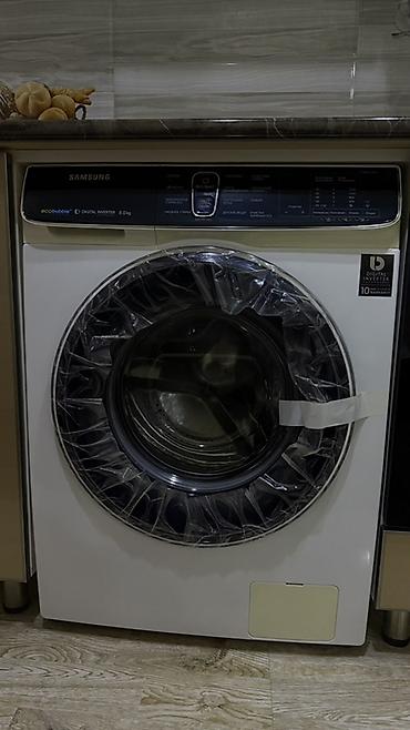 ariston 50: 🔹 Samsung Paltaryuyan Maşın – Ön Yükləməli, Digital Inverter (8 kq) – — 7