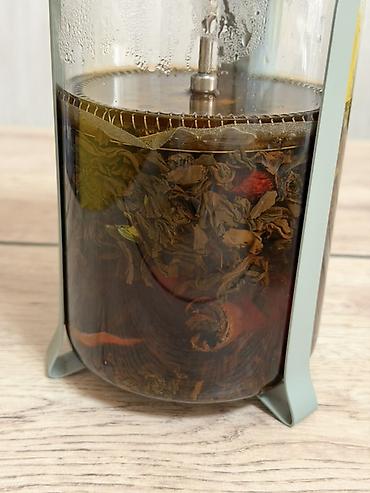 Çay: Güllü ədviyyatlı çay qarışığı - Tərkib: yaşıl/qara çay yarpaqları — 8