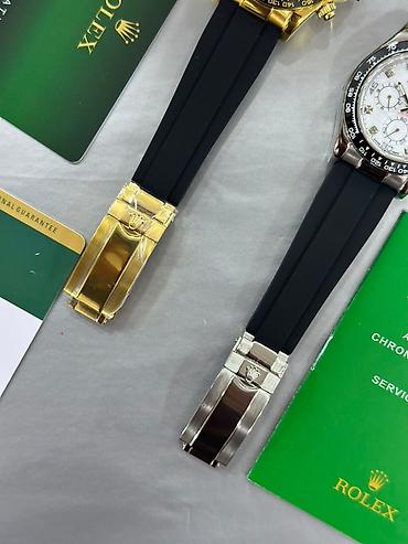 takı: Yeni, Qol saatı, Rolex, rəng - Qızılı — 9