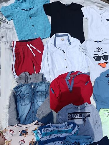 Paketi dečije odeće: Veliki paket dečije garderobe za dečaka (otprilike 4–5 god preko 40 — 13