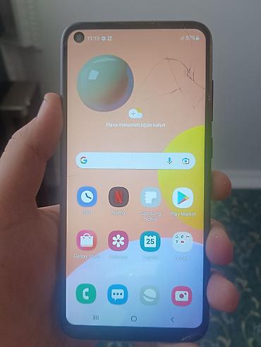 ikinci el iphoneler: Samsung Galaxy A11, 32 GB, rəng - Qara, Qırıq — 4
