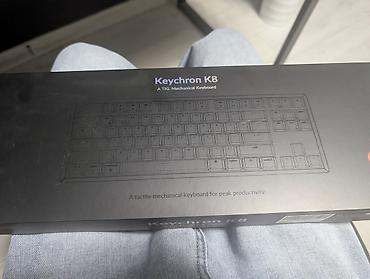 aula sc580: Клавиатура, Keychron, Механическая, Bluetooth, Проводное подключение, Размер: 80% — 5