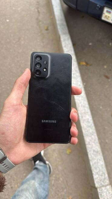samsun a10s: Samsung Galaxy A53, 128 GB, rəng - Qara