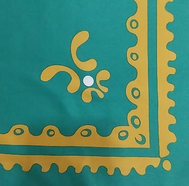 hicab geyimi: Şərf kəlağayı şərf klassik buta naxışlı Rəng: zümrüd-yaşıl fon Naxış — 8