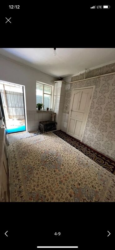 кызыл аскер пол дома: Полдома, 50 м², 2 комнаты, Собственник, Косметический ремонт