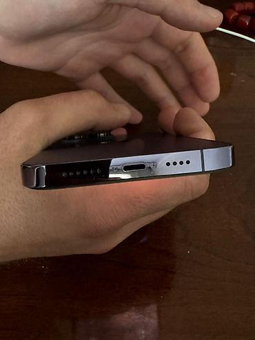 IPhone 14 Pro Max, 256 GB, Deep Purple, Face ID, Barmaq izi