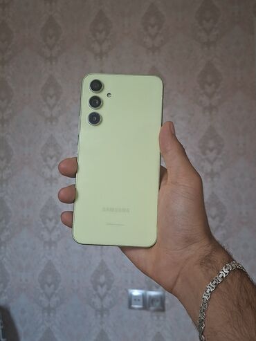 Samsung: Samsung Galaxy A54 5G, 128 GB, rəng - Yaşıl, Zəmanət, Düyməli, Sensor