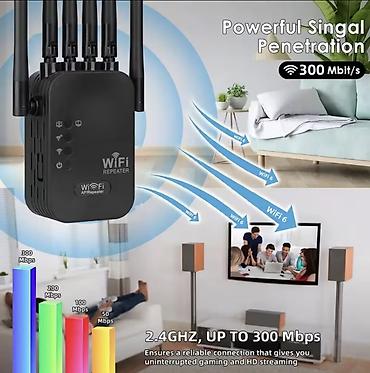 wifi ap repeater: Wi‑Fi Siqnal Gücləndirici / Repeater Quraşdırılma pulsuzdur. Biz — 3