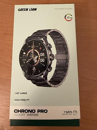 huawei d2: Смарт-часы Green Lion Chrono Pro - Экран 1.60" Super AMOLED: яркое и — 1