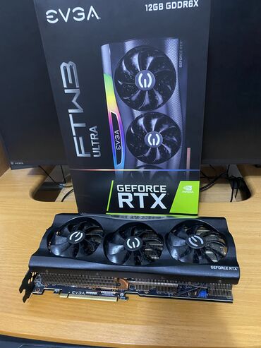 Видеокарты: Видеокарта, Б/у, GeForce RTX, 12 ГБ, Для ПК