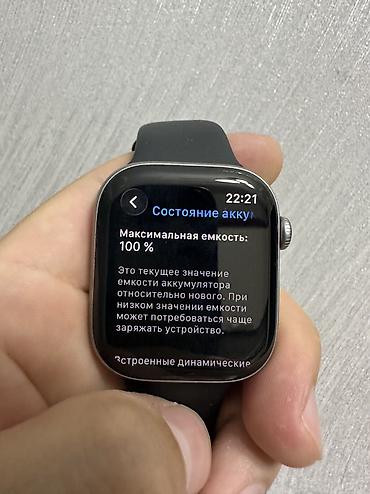 апл вотч 6: Apple Watch Series 11 (GPS), версия watchOS 26.5. Модель: MEV44LW/A. В — 3