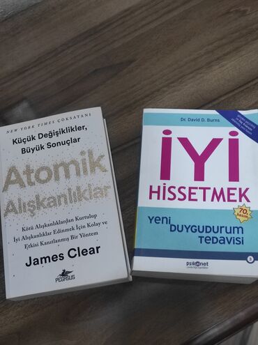 QAZ: Məhsul: 2 ədəd inkişaf/psixologiya mövzusunda kitab dəsti - Atomik