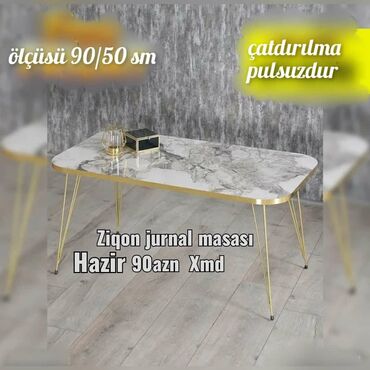 Masalar: Jurnal masası, Yeni, Açılmayan, Künc masa