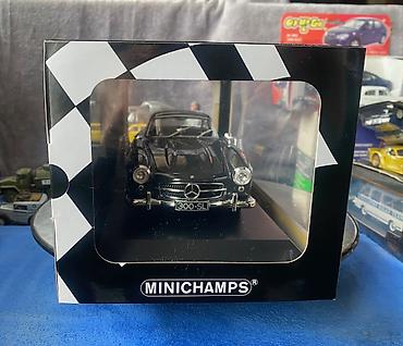 Avtomobil modelləri: Mercedes, 1955 il, 1:18, Dəmir, Ödənişli çatdırılma — 2