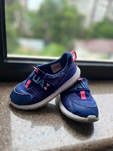 Детская обувь: Детские мокасины Under Armour orig 3-5 лет Made in Vietnam USA 10K — 2