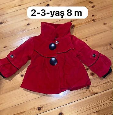 Жакетки: Uşaq üst geyimləri dəsti 1) Narıncı kapüşonlu qışlıq jaket - Ölçü — 3