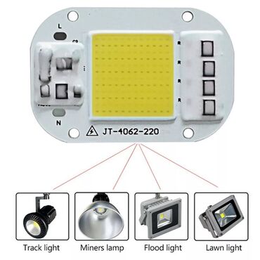 Baštenska rasveta: Led SMD Dioda Reflektor 32-48v 4500 Dc 50w 0k — 14