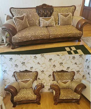 ikinci el gence: Divan kreslo satılır. İdeal vəziyyətdədir. Qiymət: 450 AZN. Ünvan — 1